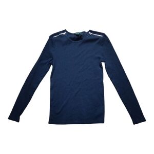 Ralph Lauren Women's Top Size Medium Navy Blue